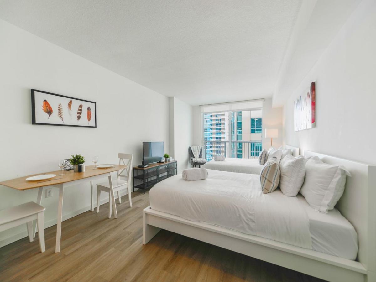 Cozy And Bohemian Studio In Brickell Miami Ngoại thất bức ảnh
